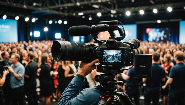 Vidéaste évènementiel : transformez vos événements en direct